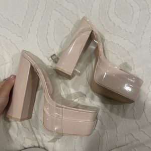 Public desire platform heels